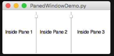 Horizontal Panes